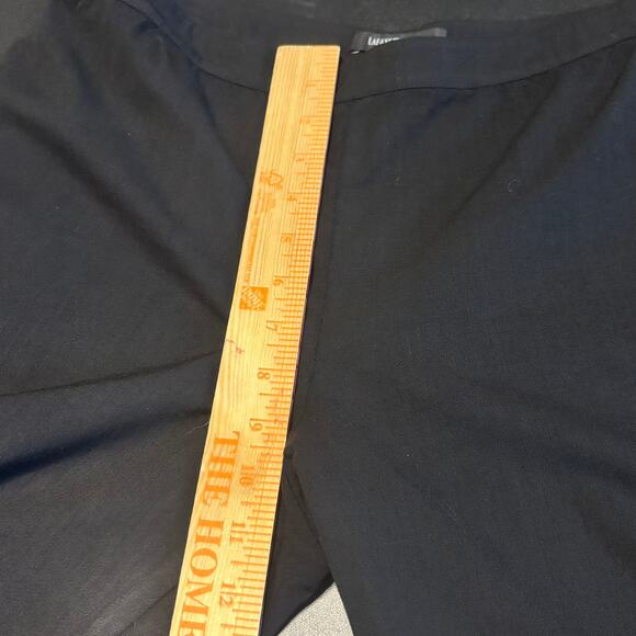 Lafayette 148 New York Bleecker Wool Pants Black Women’s Size 12 Dress Work - Picture 5 of 10